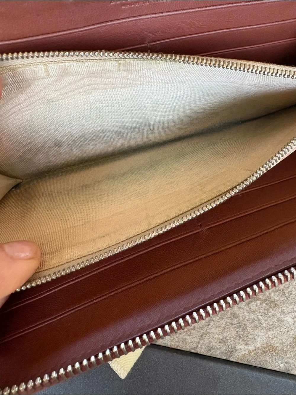Bottega Veneta Intrecciato Zip-Around Wallet - Brown